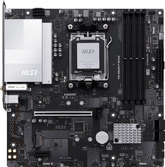 MSI PRO B840M-P WIFI6E Moederbord
