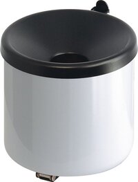 Gardalux VB 150004 Wandasbak - Wit - Staal - 16x16cm - 31028030