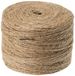 Rayher 4200331 Jute Touw, 4 Vlechtsels, 3,5 mm Diameter, Spoel van 280 m, Naturel Kleur