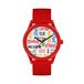 Ice-Watch Men's 019620 analoog kwarts polshorloge met siliconen band, Rood