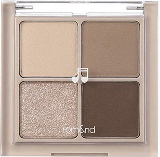 rom&nd Romand Better Than Eyes Music Series 02.Dry BuckWheat flower 6.5 g Mono oogschaduw Glanzend