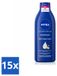 NIVEA 15 x Body Lotion - voor droge tot zeer droge huid - 400 ml - Voordeelverpakking