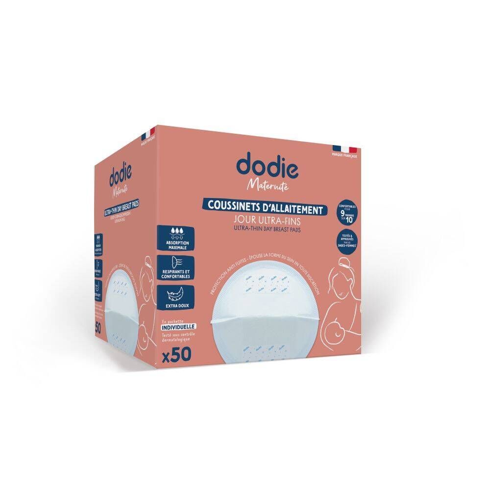 Dodie® Dodie® Ultra Fijne Bostkompressen voor Overdag 50 kompressen