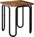 vidaXL Salontafel Oud hout 40 x 40 x 45 cm Bewerkt hout
