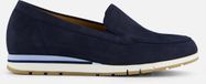 Gabor Instappers Blauw Nubuck Dames Maat 37.5