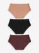 Next - Dames - Comfortabele slips met naadloze afwerking, verpakking van 3 - Zwart