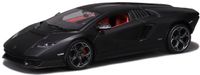 Bburago Lamborghini Countach - Modelauto - Schaal 1:24 - Mat Zwart