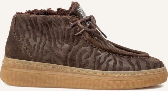 Floris van Bommel Sfw-10179 Fygi Veterschoenen - Dames - Bruin - Maat 43