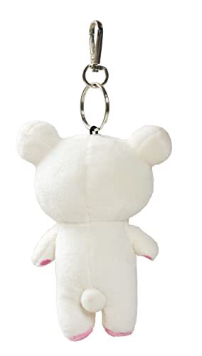 Pioupiou et Merveilles Rilakumma 16530 Korilakumuma Sleutelhanger, 12 cm, Kawaii voor kinderen, producten uit de beroemde Japanse animatieserie Rilakuma