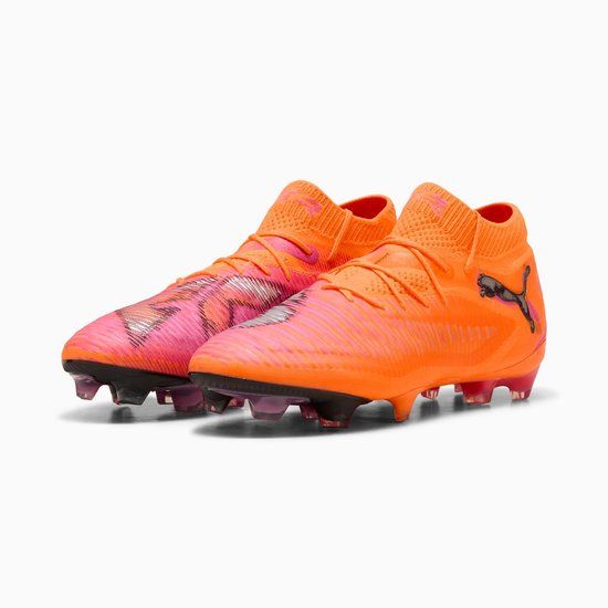 PUMA Voetbalschoenen FUTURE 8 ULTIMATE FG 10858103 Roze/Oranje Maat 40.5
