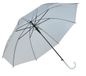 Malatec Paraplu - Transparant - PVC/Staal - 93 cm Diameter - Automatisch