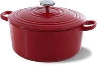 BK Bourgogne Braadpan - 20 cm - Chili Red - Gietijzer