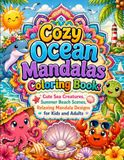 Cozy Ocean Mandalas Coloring Book