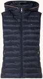 Tommy Hilfiger Gewatteerde bodywarmer met ritszakken en capuchon