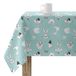 Belum tafelkleed, harsgecoat, 140 x 140 cm, vlekwerend, model Ltunes Basic 2, blauw