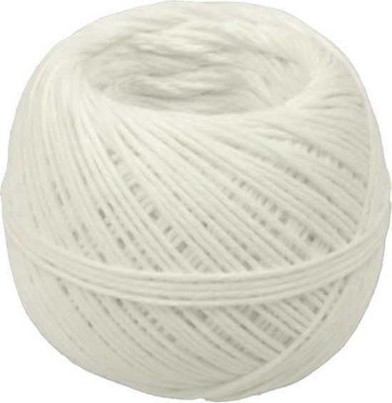 Metaltex Voedseltouw 50m - Wit - Polyester