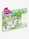 DJECO Verplaatsbare stickers Fanfare groen