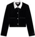 Tommy Hilfiger Dames Blazers Zwart Katoen Maat 44