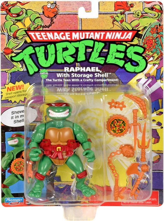 Teenage Mutant Ninja Turtles Teenage Mutant Ninja Turtles - Raphel With Storage Shell