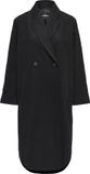 Only ONLMAISY OVERSIZED WOOL COAT OTW Dames Lange jassen - zwart - M