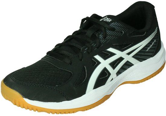 Asics Upcourt 6 - Hockey - Hockeyschoenen - Zaal - Maat 44.5 - Zwart - Heren