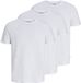 JACK&JONES - Heren T-shirt - Wit - Katoen - XXL