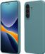 kwmobile telefoonhoesje geschikt voor Samsung Galaxy A57 5G - Hoesje met siliconen coating - Smartphone case in Arctische nacht