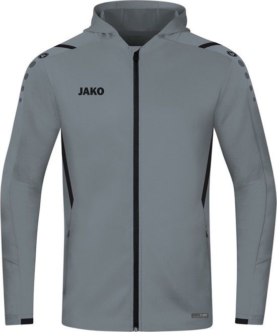 Jako - Challenge Jacket Kids - Grijs - Maat 128