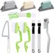 Unyqoos® Kit de nettoyage complète pour rainures de fenêtres et zones difficiles d'accès