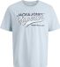 Jack & Jones T-shirt Jjelogo Tee Ss O-neck 2 Col Ss26 Sn 12288016 Celestial Blue Homme Taille L