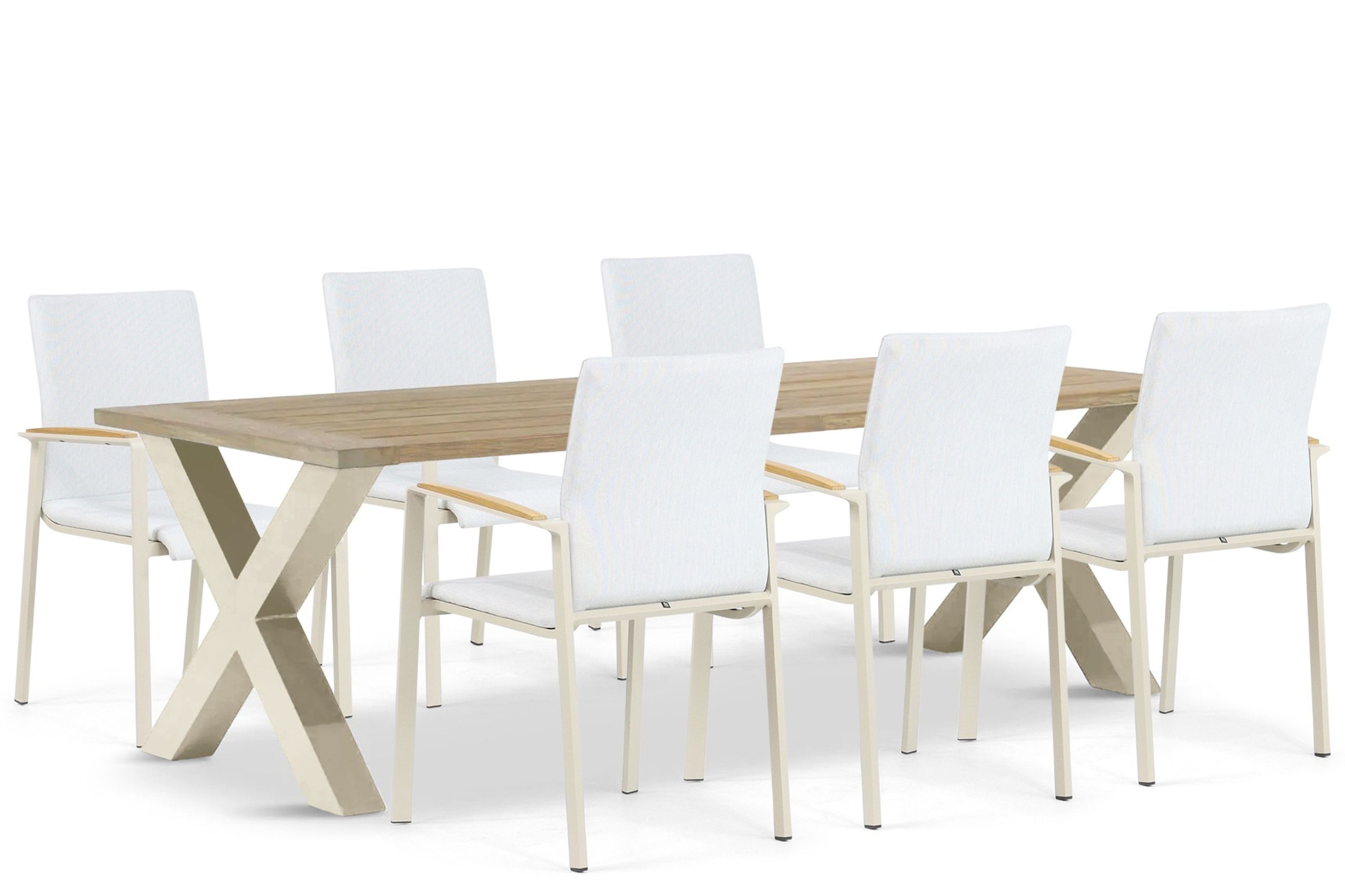 Lifestyle Garden Furniture Lifestyle Lifestyle Brandon/Cardiff 240 cm dining tuinset 7-delig