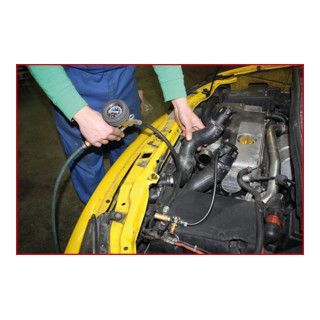 KS Tools turbo-oplaadluchtsysteem testkofferset, 17 dlg.
