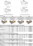 Honeywell Resideo Retourventiel Verafix-E Messing, vernikkeld, E, 3/4", V2420E0020