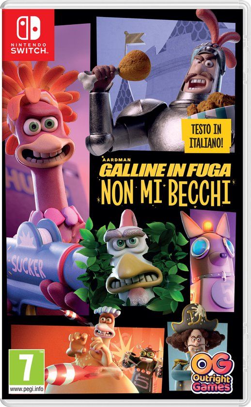 Bandai Namco Entertainment Inc. BANDAI NAMCO Entertainment Chicken Run: Eggstraction (Switch) Standaard Meertalig Nintendo Switch