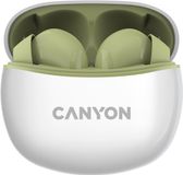 Canyon TWS-5 - In-ear koptelefoon - Groen - Bluetooth 5.3