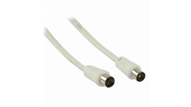 Nedis CSGB40000WT50 Coaxkabel 90 Db Iec coax Male - Iec coax Female 5 0 M Wit
