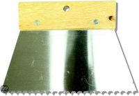Bouwkern Lijmkam met Handvat Trapezium Grof - 180 mm