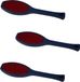 Interbosch B.V. Brosse à vêtements double face - 3x pièces - plastique - brosse anti-peluches - pour vêtements, meubles et voiture