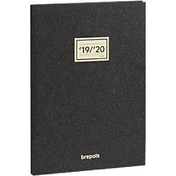 Brepols Essenz 16 maanden agenda 2023-2024 antraciet (1 week per pagina) 4-talig