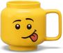 LEGO - Keramische Mok Hoofd Silly 530 ml - Aardewerk - Geel