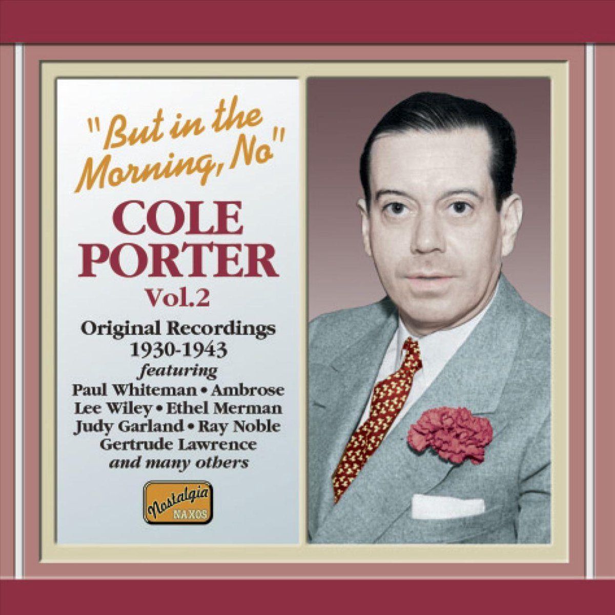 OUTHERE Cole Porter:But In The Morning