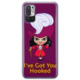 ERT GROUP mobiel telefoonhoesje voor Xiaomi REDMI NOTE 10 5G / POCO M3 PRO origineel en officieel erkend Disney patroon James Hook 001, hoesje is gemaakt van TPU