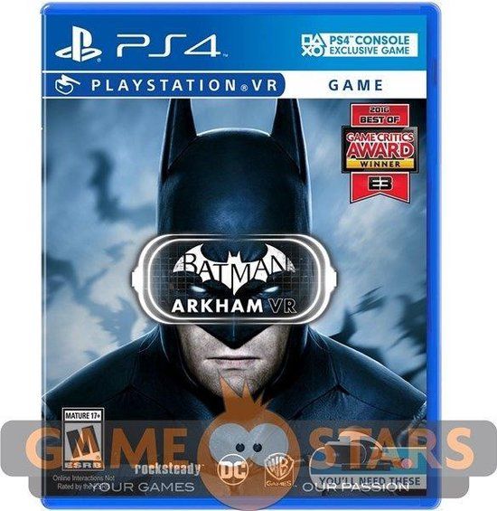 Sony Playstation Warner Bros. Interactive Batman Arkham VR