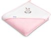 Sensillo - Couverture de bain - Króliczek - 100x100 cm - Rose
