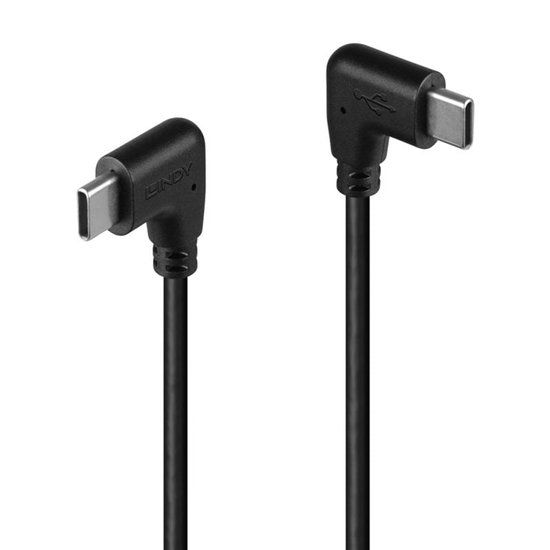 Lindy USB-kabel 32009 1 m Zwart