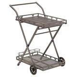 greemotion Serveerwagen Toulouse, geplastificeerd staal, ca. 69 x 87 x 54 cm