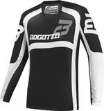 Bogotto Ares-MTN Motorcross trui Zwart/wit 2XL