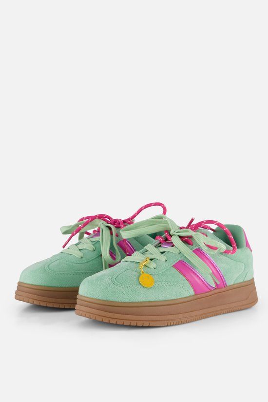 POSH by Poelman Posh Sneakers groen Synthetisch - Dames - Maat 39