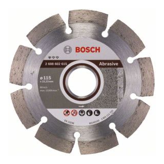 Bosch diamantdoorslijpschijf Standard for Abrasive 115 x 22,23 x 6 x 7 mm - 1 stuk