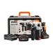 Worx WX380 hamer 4F borstelloze 2,2J 20V 2 categorie, 4Ah